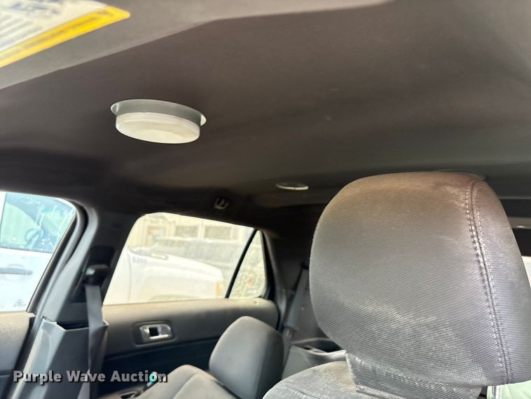 image for item EU4583 2015 Ford Explorer Police SUV