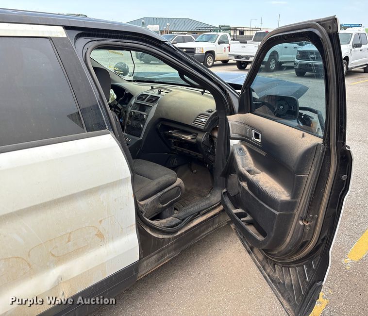 image for item EU4583 2015 Ford Explorer Police SUV