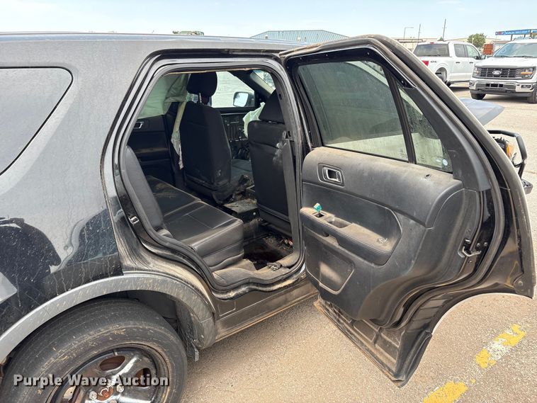 image for item EU4583 2015 Ford Explorer Police SUV