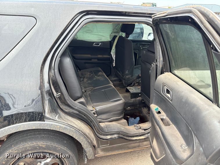 image for item EU4583 2015 Ford Explorer Police SUV