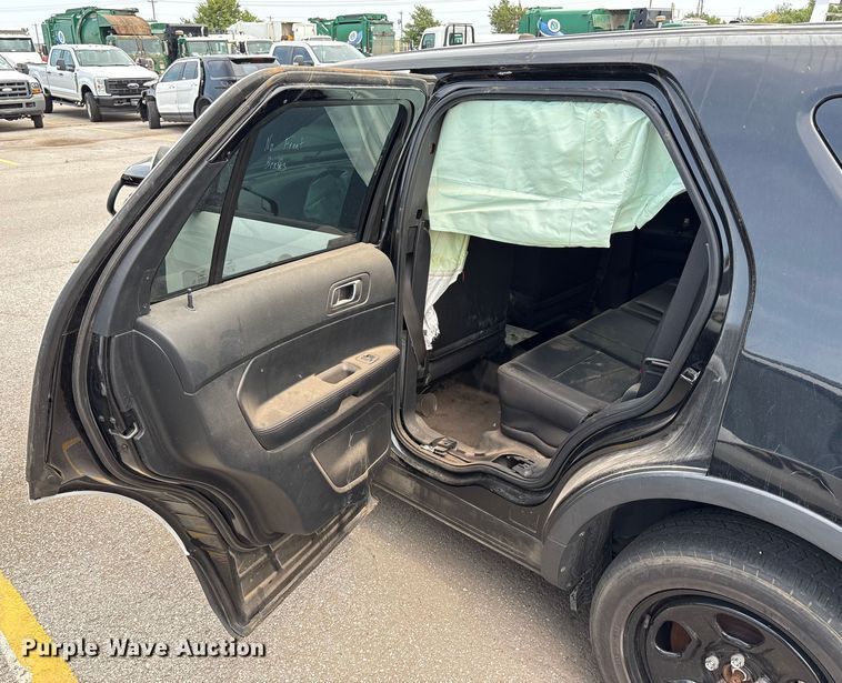 image for item EU4583 2015 Ford Explorer Police SUV