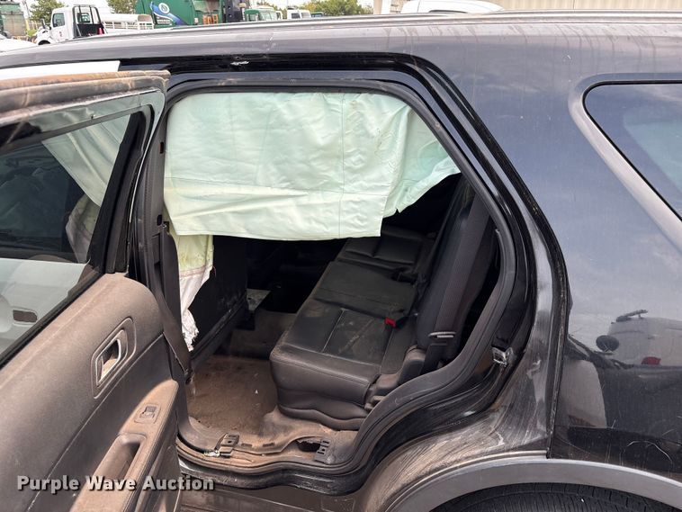 image for item EU4583 2015 Ford Explorer Police SUV