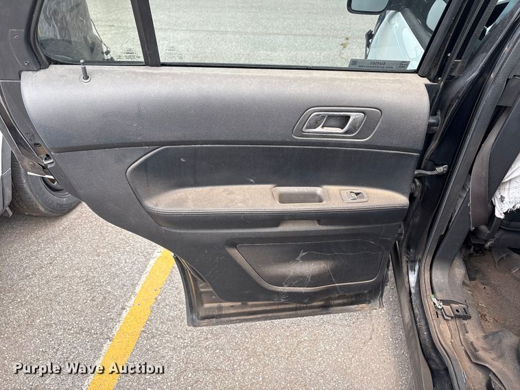 image for item EU4583 2015 Ford Explorer Police SUV