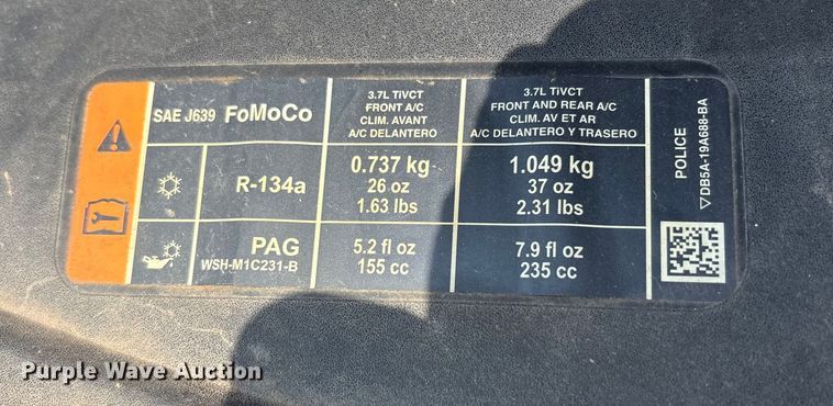 image for item EU4584 2014 Ford Explorer SUV