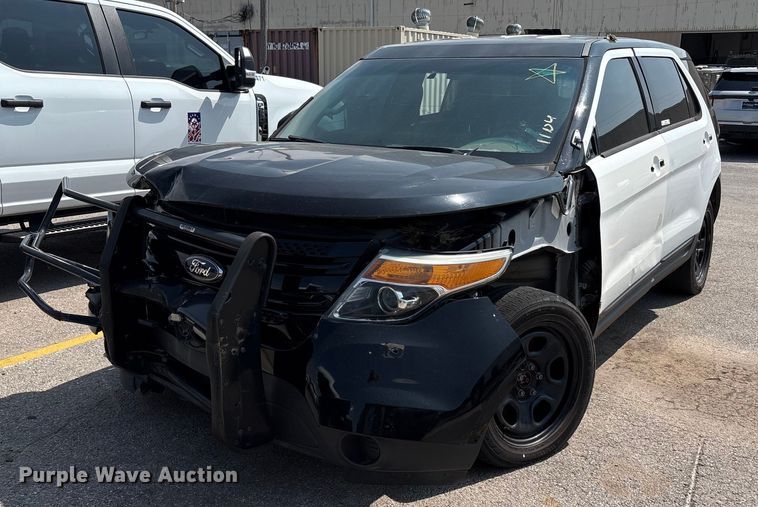 image for item EU4585 2014 Ford Explorer Police SUV