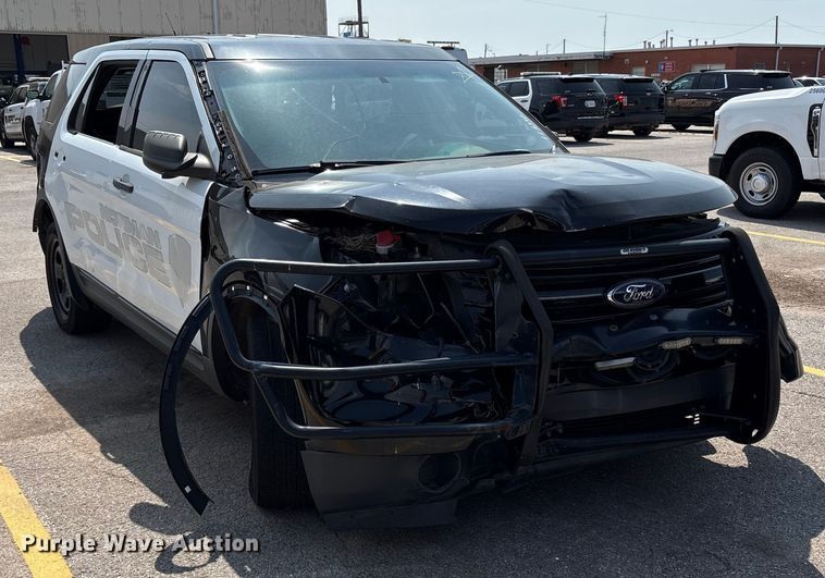 image for item EU4585 2014 Ford Explorer Police SUV