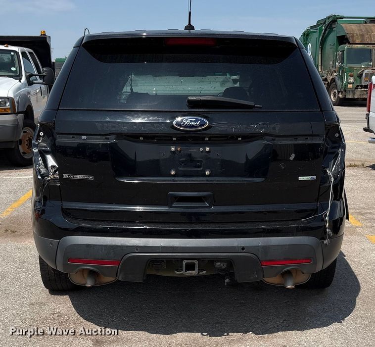 image for item EU4585 2014 Ford Explorer Police SUV
