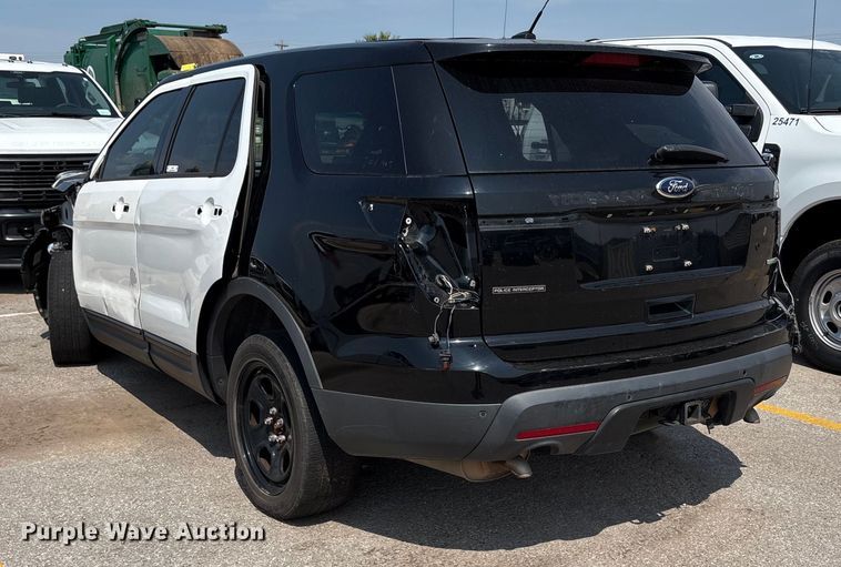 image for item EU4585 2014 Ford Explorer Police SUV