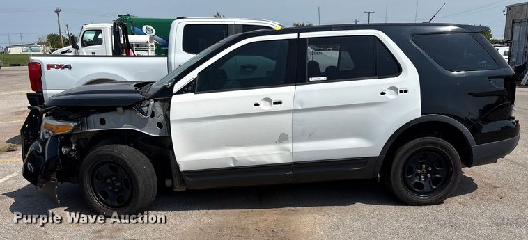 image for item EU4585 2014 Ford Explorer Police SUV
