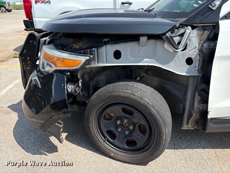 image for item EU4585 2014 Ford Explorer Police SUV