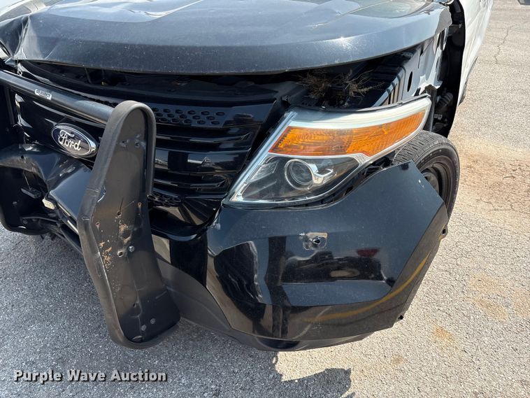 image for item EU4585 2014 Ford Explorer Police SUV