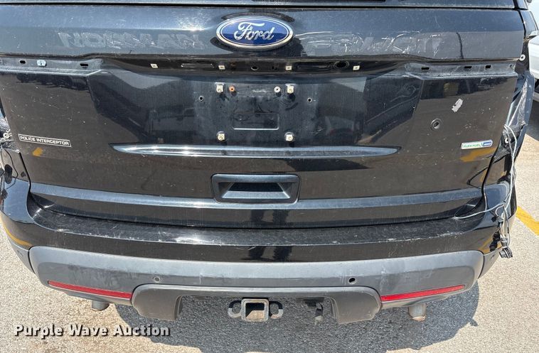 image for item EU4585 2014 Ford Explorer Police SUV