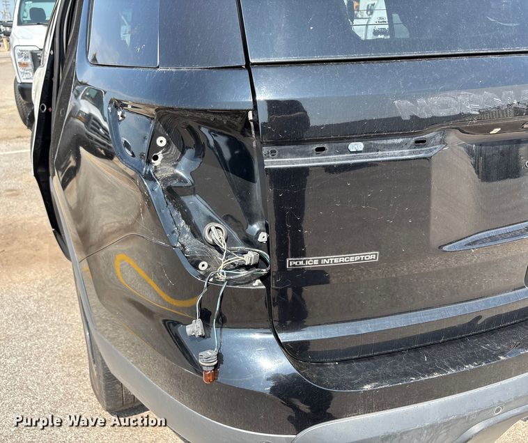 image for item EU4585 2014 Ford Explorer Police SUV