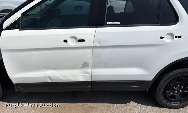 image for item EU4585 2014 Ford Explorer Police SUV