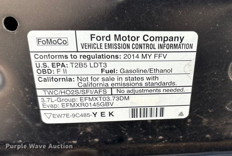 image for item EU4585 2014 Ford Explorer Police SUV