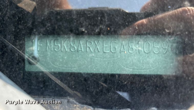 image for item EU4585 2014 Ford Explorer Police SUV