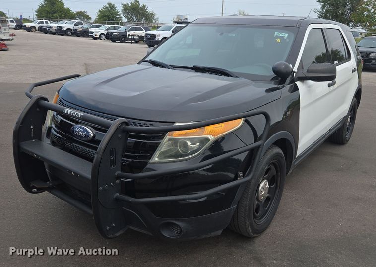 image for item EU4586 2014 Ford Explorer Police SUV