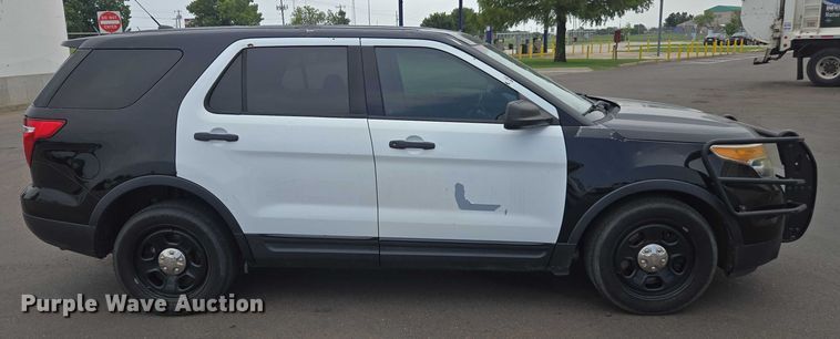 image for item EU4586 2014 Ford Explorer Police SUV