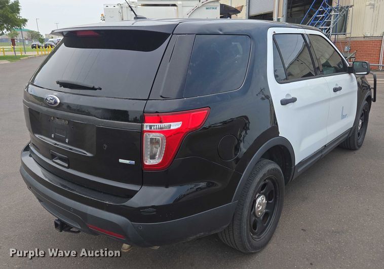 image for item EU4586 2014 Ford Explorer Police SUV