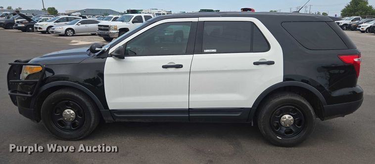 image for item EU4586 2014 Ford Explorer Police SUV