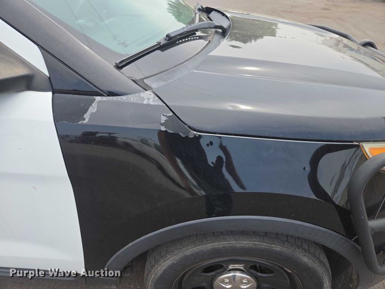 image for item EU4586 2014 Ford Explorer Police SUV