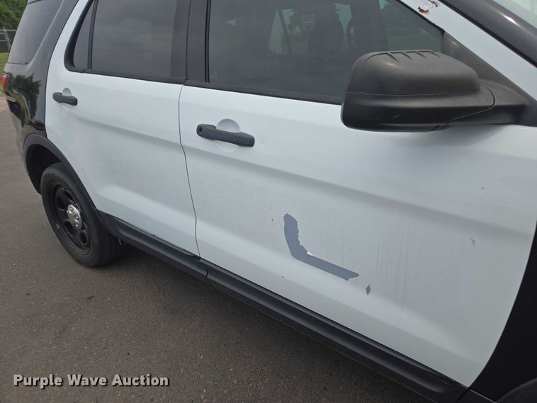 image for item EU4586 2014 Ford Explorer Police SUV