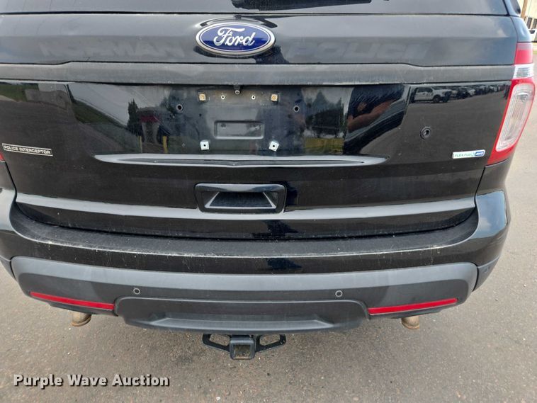 image for item EU4586 2014 Ford Explorer Police SUV