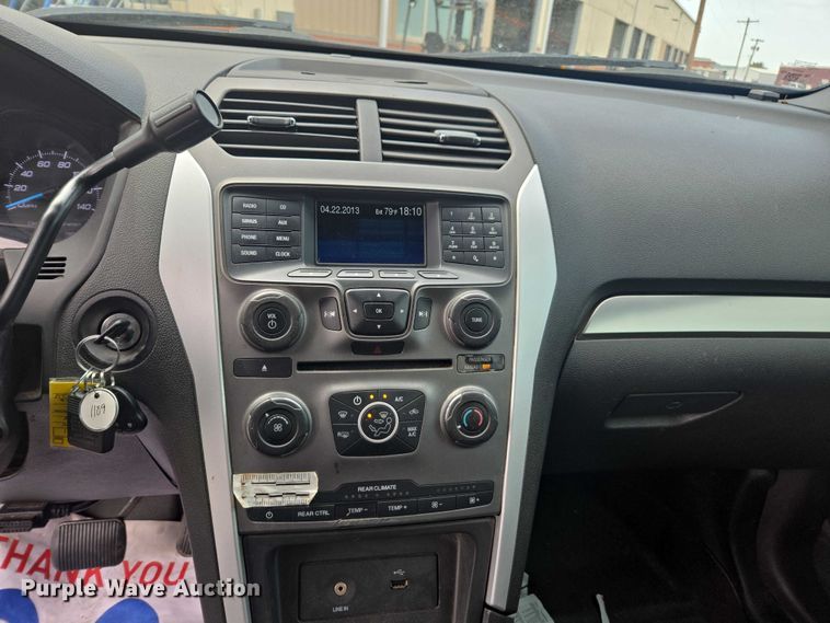 image for item EU4586 2014 Ford Explorer Police SUV