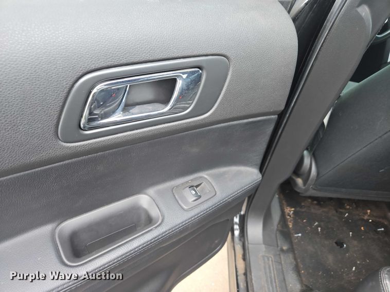 image for item EU4586 2014 Ford Explorer Police SUV