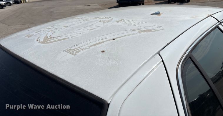 image for item EU4587 2009 Ford Crown Victoria Police interceptor 