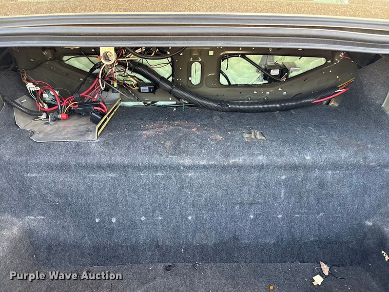 image for item EU4587 2009 Ford Crown Victoria Police interceptor 