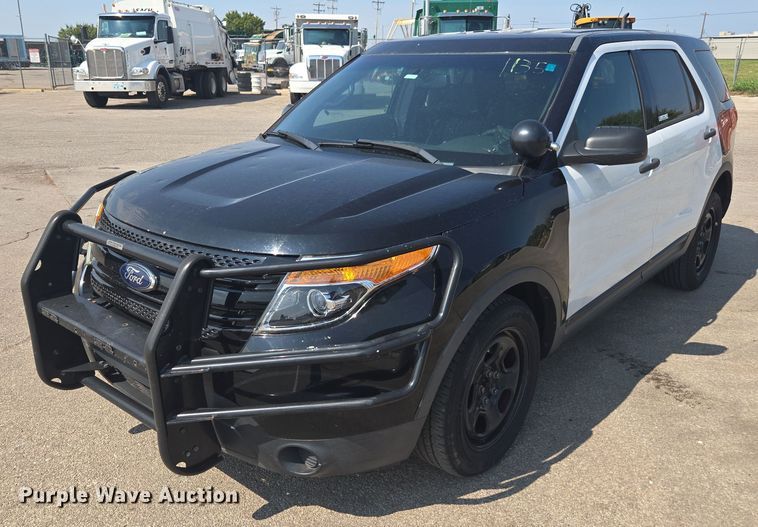 image for item EU4588 2014 Ford Explorer Police SUV