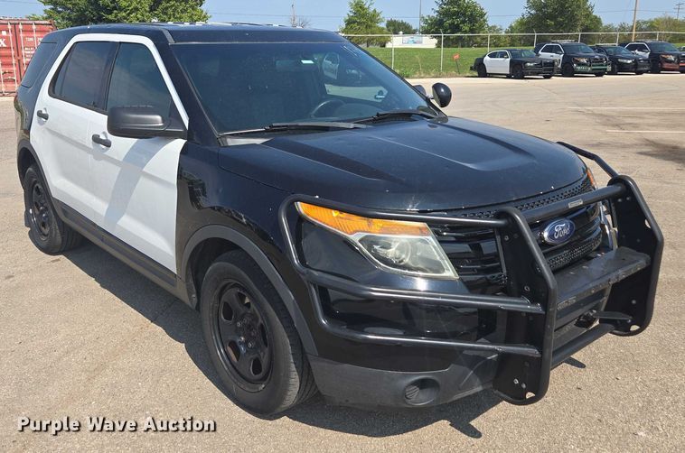 image for item EU4588 2014 Ford Explorer Police SUV