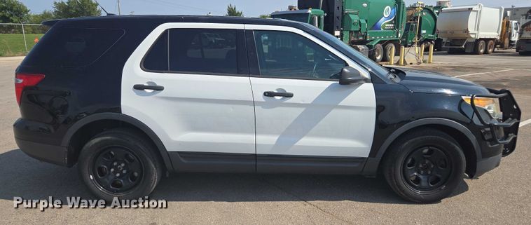 image for item EU4588 2014 Ford Explorer Police SUV