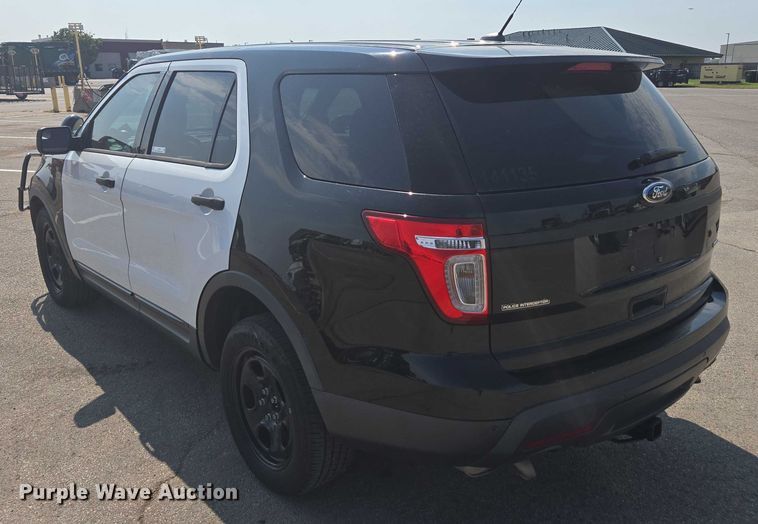 image for item EU4588 2014 Ford Explorer Police SUV