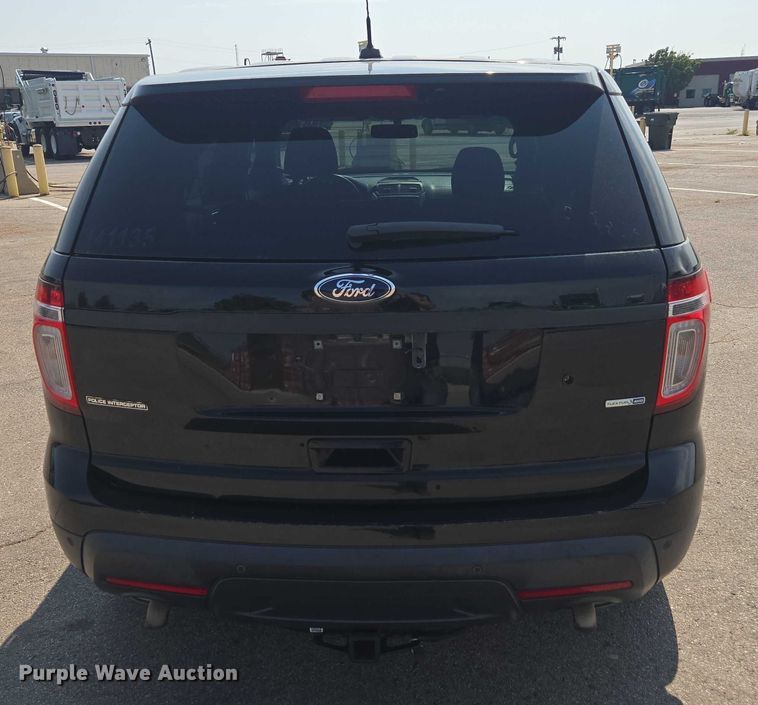 image for item EU4588 2014 Ford Explorer Police SUV