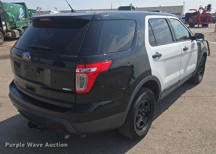 image for item EU4588 2014 Ford Explorer Police SUV