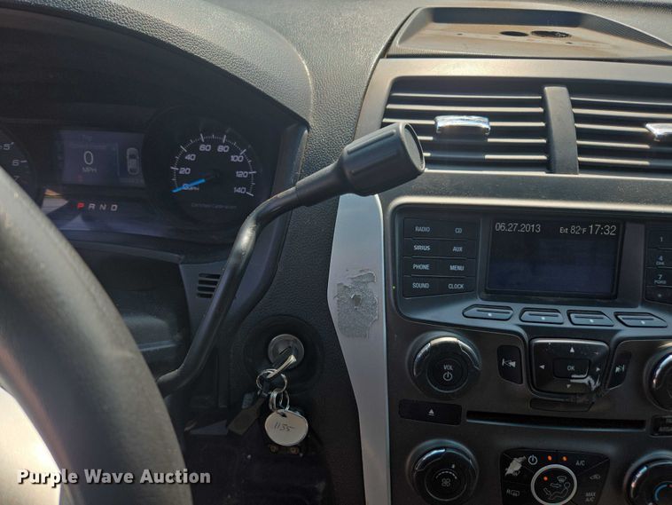 image for item EU4588 2014 Ford Explorer Police SUV