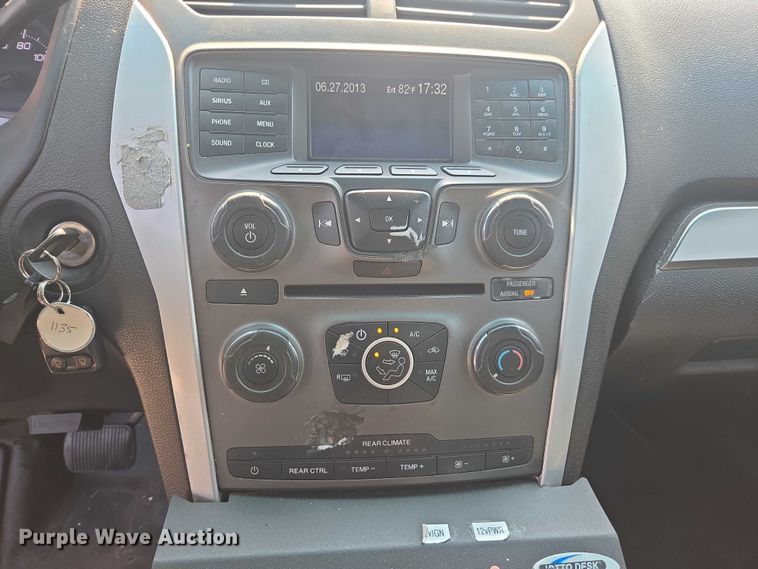 image for item EU4588 2014 Ford Explorer Police SUV