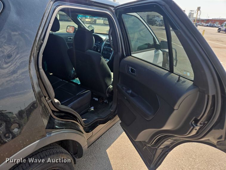 image for item EU4588 2014 Ford Explorer Police SUV