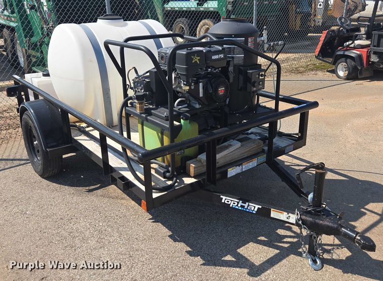 image for item EU4592 2023 Top Hat pressure washing trailer