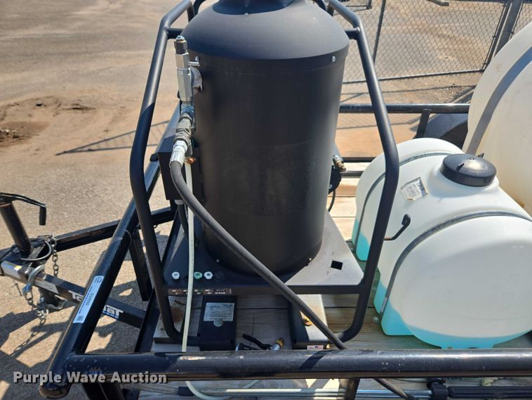 image for item EU4592 2023 Top Hat pressure washing trailer