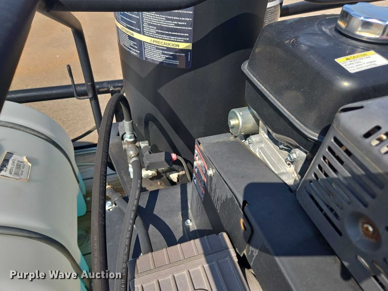 image for item EU4592 2023 Top Hat pressure washing trailer