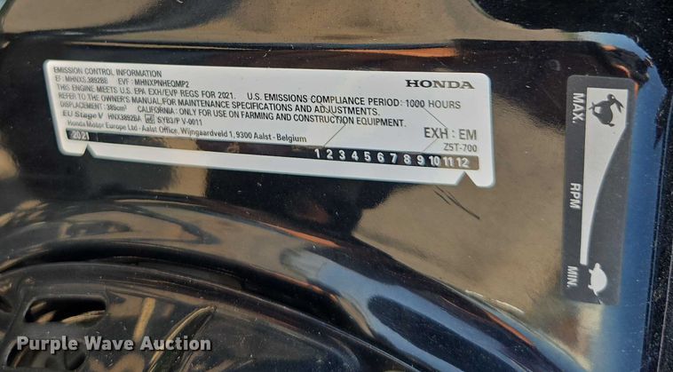 image for item EU4592 2023 Top Hat pressure washing trailer