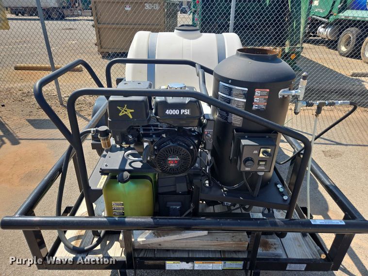 image for item EU4592 2023 Top Hat pressure washing trailer