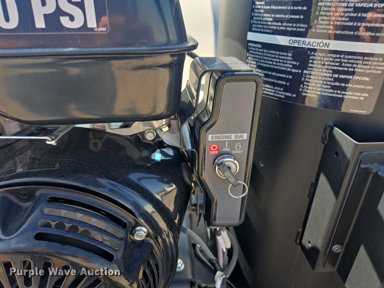 image for item EU4592 2023 Top Hat pressure washing trailer