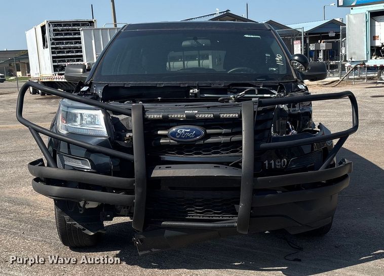 image for item EU4593 2018 Ford Explorer Police SUV