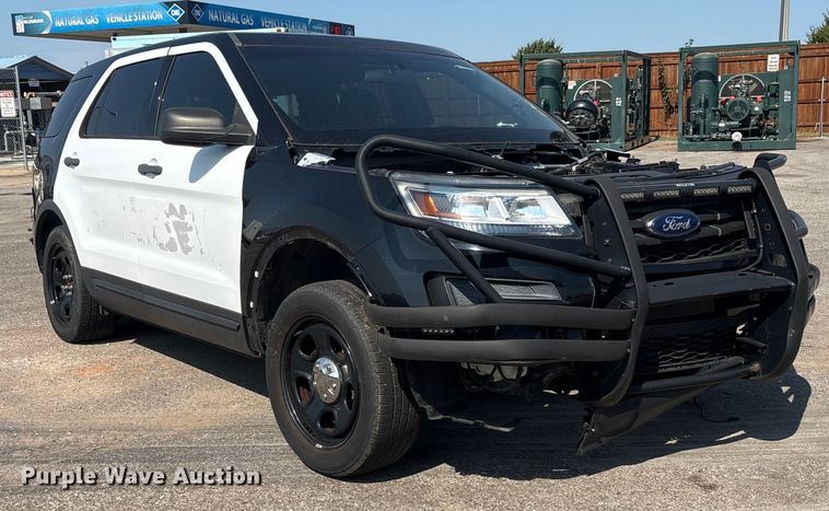 image for item EU4593 2018 Ford Explorer Police SUV