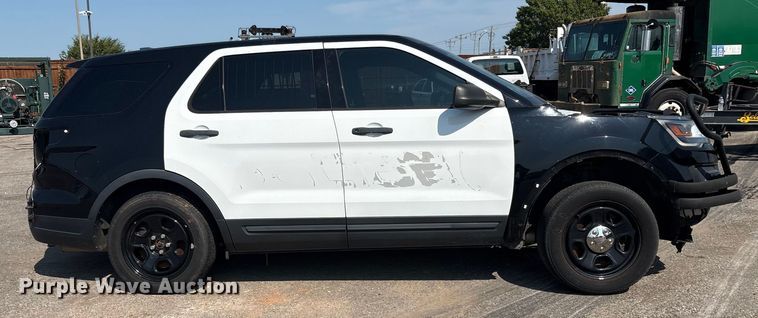 image for item EU4593 2018 Ford Explorer Police SUV