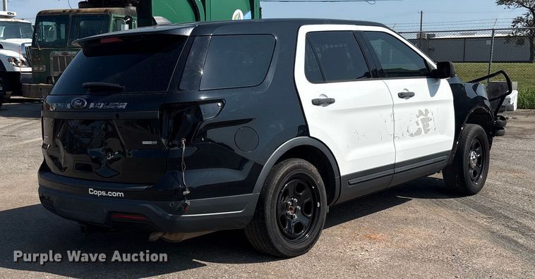 image for item EU4593 2018 Ford Explorer Police SUV